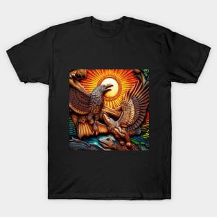 Cedar Carving Canada. T-Shirt